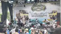 Seribu Mitsubishi Canter Penuhi Pantai Pangandaran