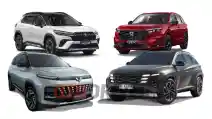 Komparasi Harga, Performance dan Dimensi, Hyundai New Tucson Hybrid vs Honda CR-V Hybrid vs Toyota Corolla Cross Hybrid vs Wuling Almaz Hybrid
