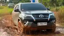  Komunitas Fortuner ID42NER Rayakan HUT Sampil Uji Ketangguhan Fortuner Baru