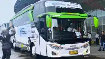  Kemenhub Berangkatkan Dua Bus Mudik Khusus Penyandang Disabilitas