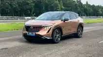  Mencoba Buasnya Performa Nissan Ariya, 0-100 Cuma 5 Detikan