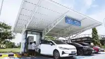  Pemudik Dengan Mobil Listrik Wajib Catat! Lokasi SPKLU Di Tol Transjawa Jawa