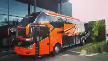  Bus 'Pengangkut Motor' Muji Jaya dan Sudiro Tungga Jaya Dirilis Bersamaan