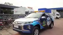 Sangar, Tampilan Mitsubishi New Triton Buat Penyuluhan KB